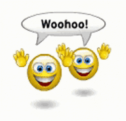 Whoo Emojis Animated Happy Dance GIF