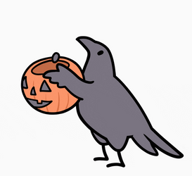 Whoop That Trick Halloween Bird GIF