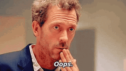 Whoops By Hugh Laurie GIF