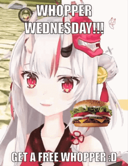 Whopper Whopper Nakiri Ayame GIF