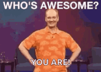 Whos Awesome Reaction GIF