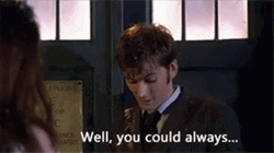 Whos Coming With Me David Tennant Doctor Who GIF