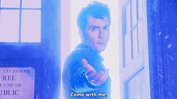 Whos Coming With Me David Tennant Enticing GIF