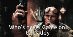 Whos Next Hellboy GIF