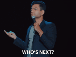 Whos Next Host Asks GIF