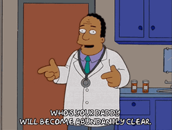 Whos Your Daddy Dr Hibbert GIF