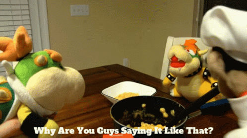 Why Are You Guys Saying It Like That GIF