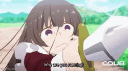 Why Are You Running Cheat Kusushi GIF
