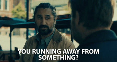 Why Are You Running Cliff Curtis GIF