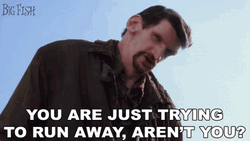 Why Are You Running Matthew McGrory GIF