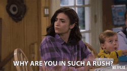 Why Are You Running Ramona Gibbler GIF