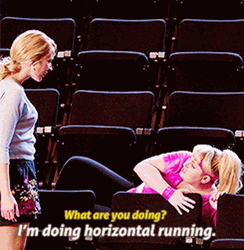 Why Are You Running Rebel Wilson GIF