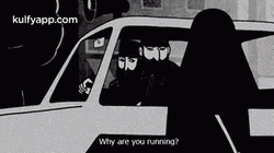 Why Are You Running Truck Stop Sketch GIF