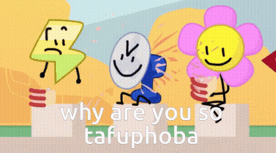 Why Are You So Tafuphobia Cartoon GIF