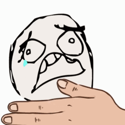 Why Crying Troll Face GIF