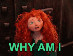 Why I Am Like This Merida GIF