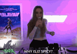 Why Is It Spicy Drinking Zorza GIF