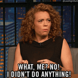 Why Me Bewildered Michelle Wolf GIF