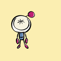 Why Me Faceless Cartoon Character GIF