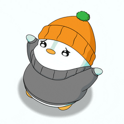 Why Me Melodramatic Pudgy Penguin GIF
