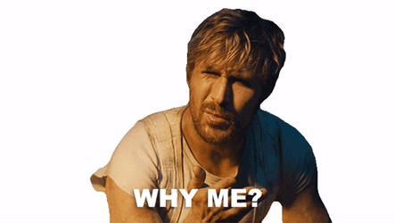 Why Me Ryan Gosling Disoriented GIF