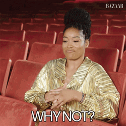 Why Not Keke Palmer Harpers Bazaar GIF