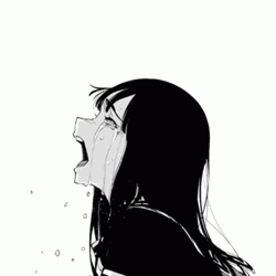 Why Not Me Crying Sad Anime Girl GIF