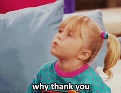 Why Thank You Ashley Olsen GIF