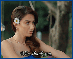 Why Thank You Flirty Smile GIF