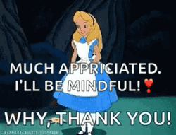 Why Thank You Much Appreciated Cinderella GIF