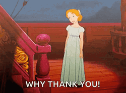 Why Thank You Wendy Bowing GIF