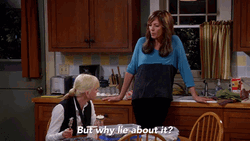 Why You Always Lying Anna Farris GIF