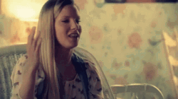 Why You Always Lying Brittany Pierce Glee GIF