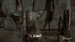 Why You Always Lying Old Witch GIF