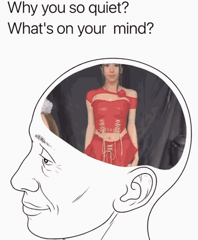 Why You So Quiet What S On Your Mind GIF