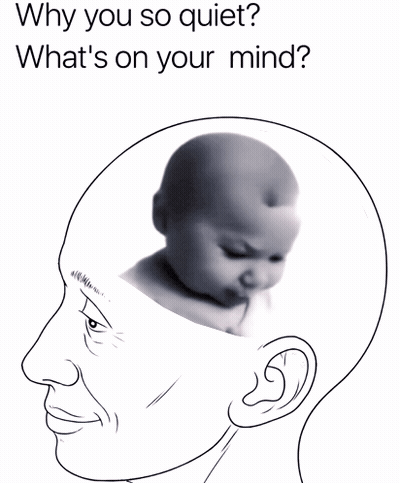 Why You So Quiet What's On Your Mind GIF