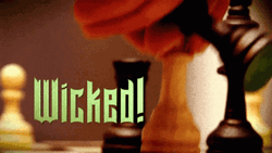 Wicked Checkmate Chess Piece GIF