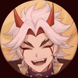 Wicked Laugh Arataki Itto GIF
