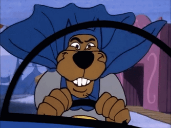 Wicked Reaction Scooby Doo On Wheels GIF