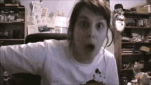 Wicked Science Dina Demiris Pretends To Be Shocked GIF