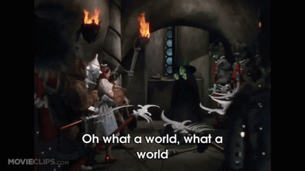 Wicked Witch Melting What World In Cave GIF
