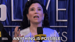 Wide Eye Anything Is Possible GIF
