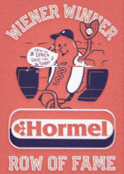 Wiener Winner Sign With Hot Dog GIF