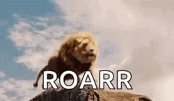 Wild Animal Lion Roar GIF