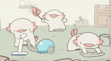 Wild Crazy Axolotl GIF