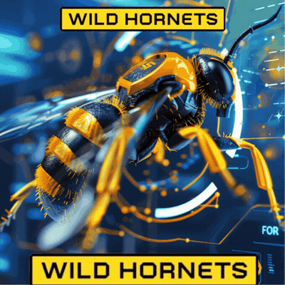 Wild Hornets Advertisement With Bee GIF