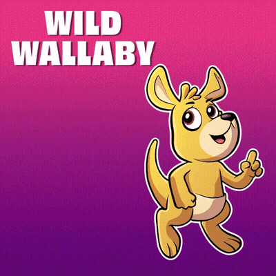 Wild Wallaby Kangaroo GIF