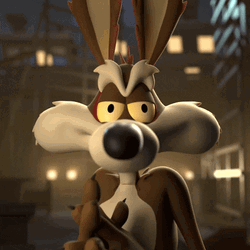 Wile E Coyote Electrocuted GIF