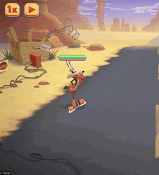 Wile E Coyote Game GIF