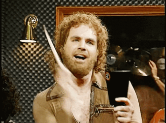 Will Ferrel Cowbell GIF
